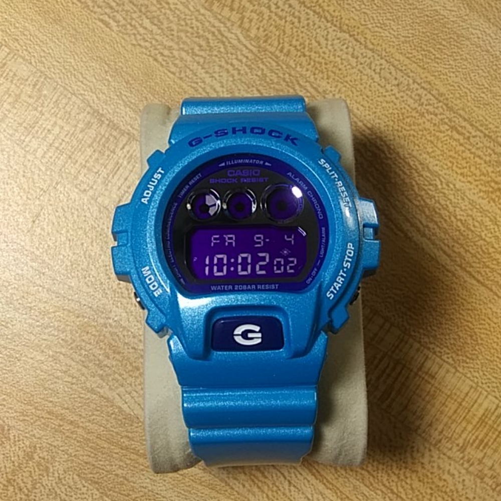 Blue G Shock watch